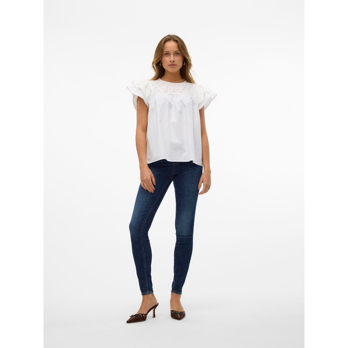 Jean Skinny dark blue denim, VERO MODA