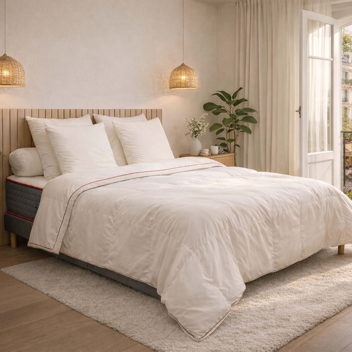 Couette tempérée, Frenchy Chic blanc, DODO