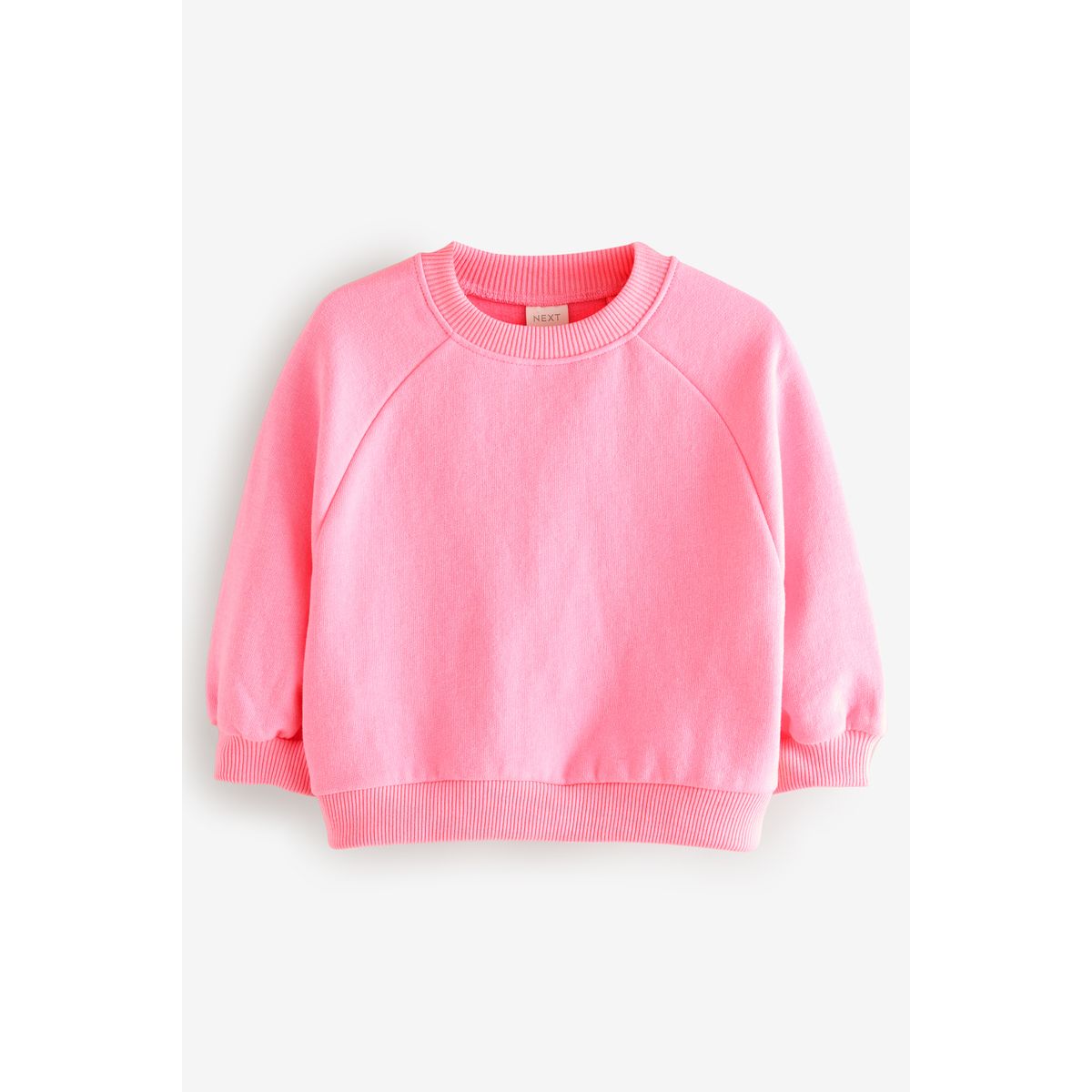 Sweatshirt avec col ras du cou rose, NEXT