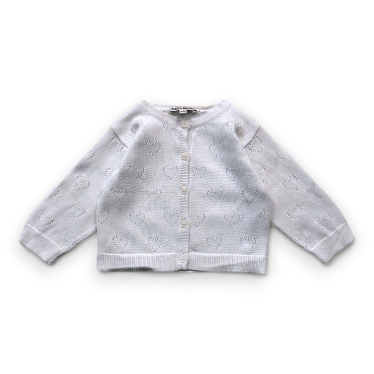 Cardigan bébé - Très bon état blanc, BONTON