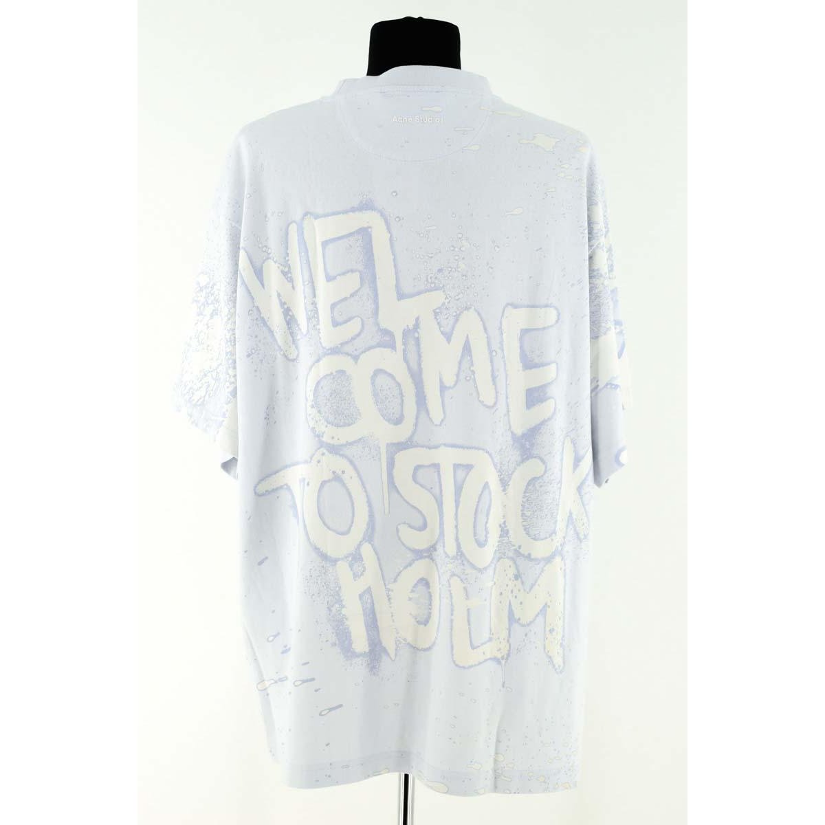 T-shirt - Bon État bleu, ACNE STUDIOS