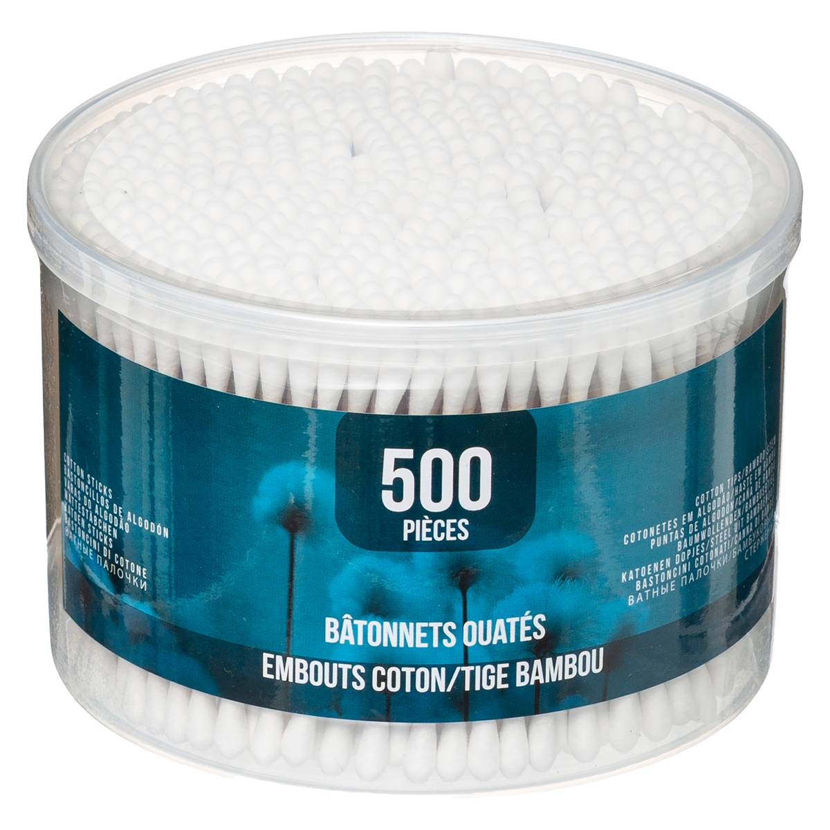 Boîte 500 cotons-tiges beige, 5FIVE SIMPLY SMART