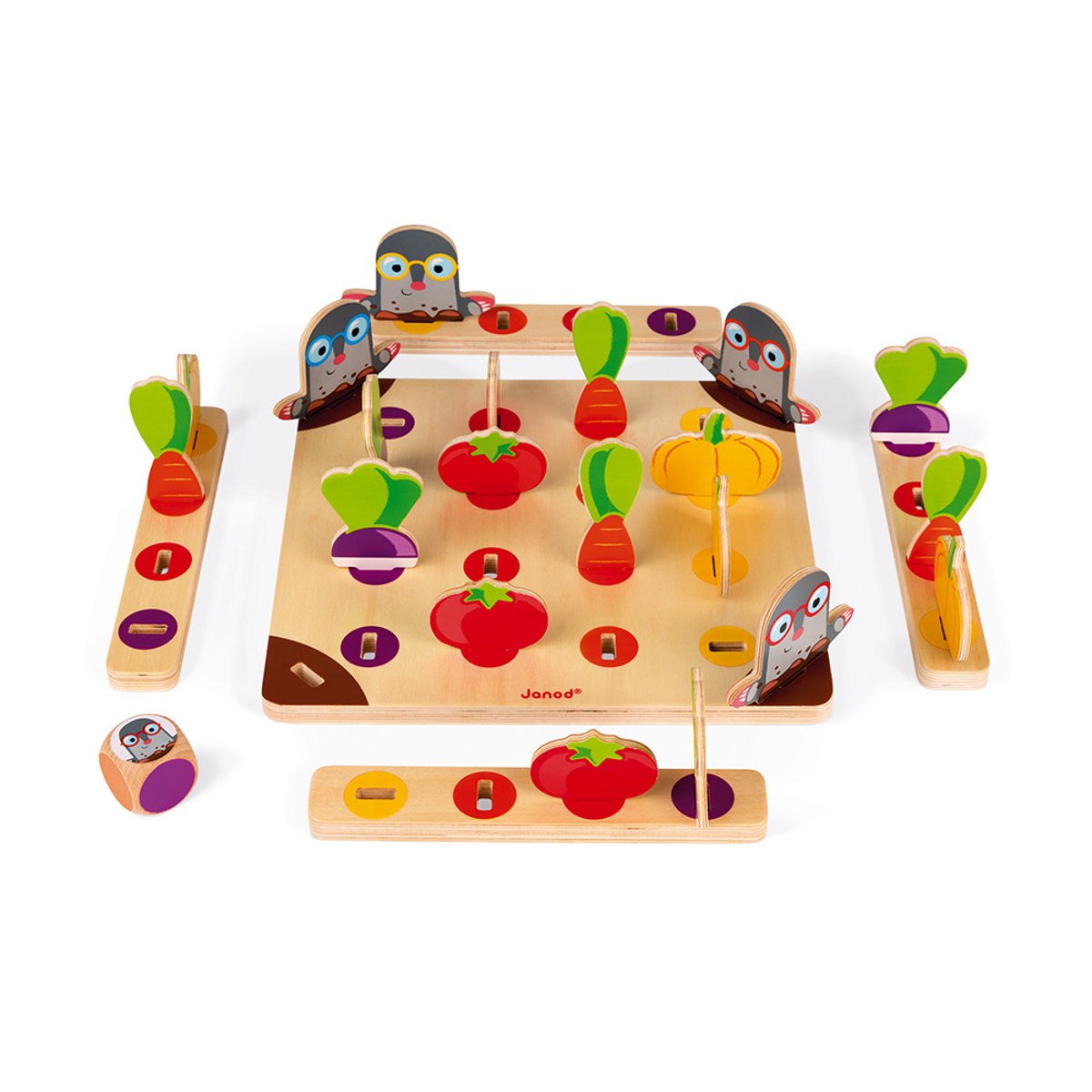 Jeu De Société Garden Panic ! couleur unique, JANOD