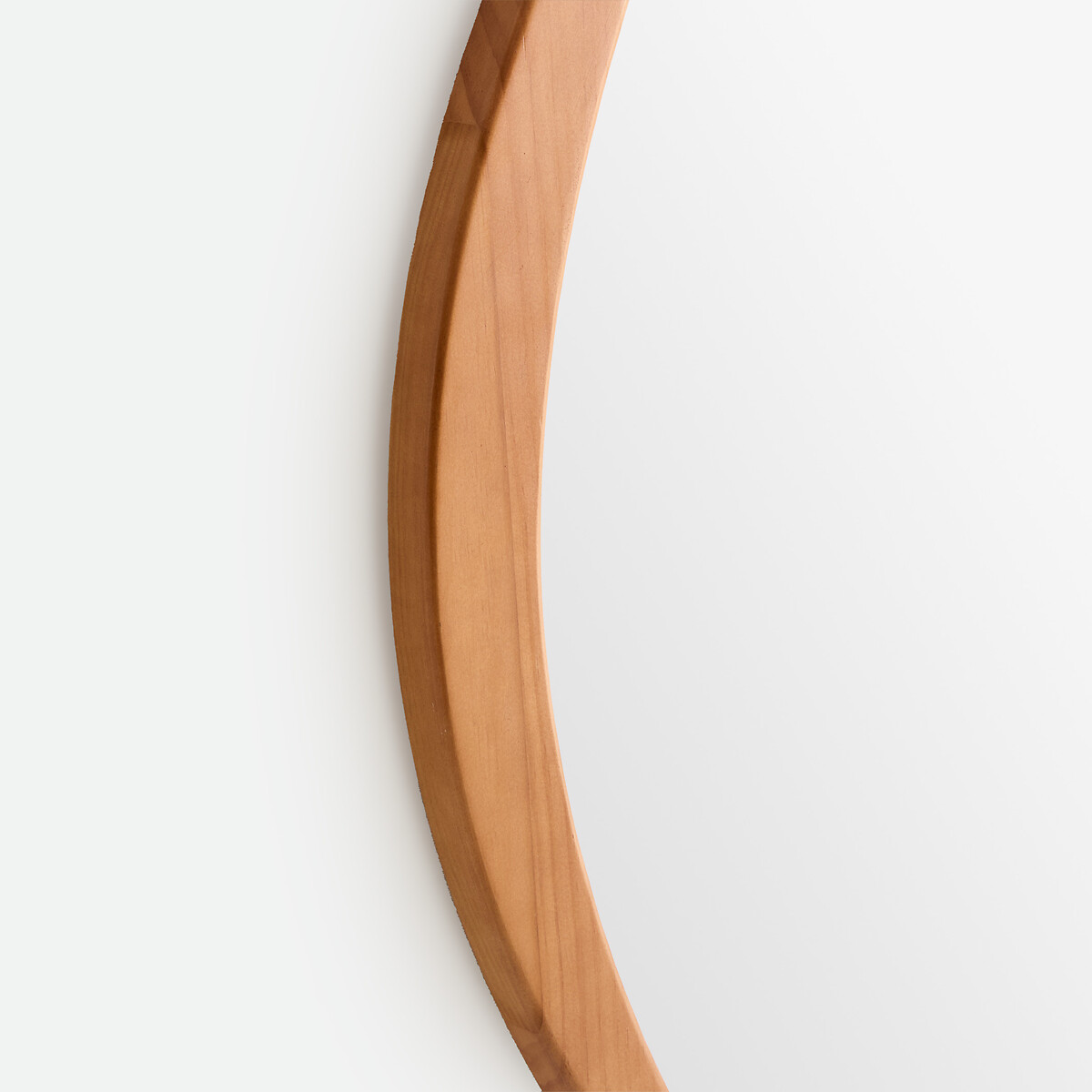 Grand miroir mural, forme organique, diamètre 100 x hauteur 120 cm, ASTIA naturel, LA REDOUTE INTERIEURS