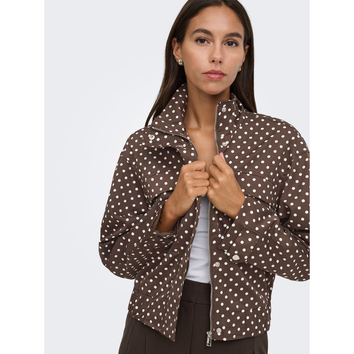 Veste chocolate brown 1, JDY