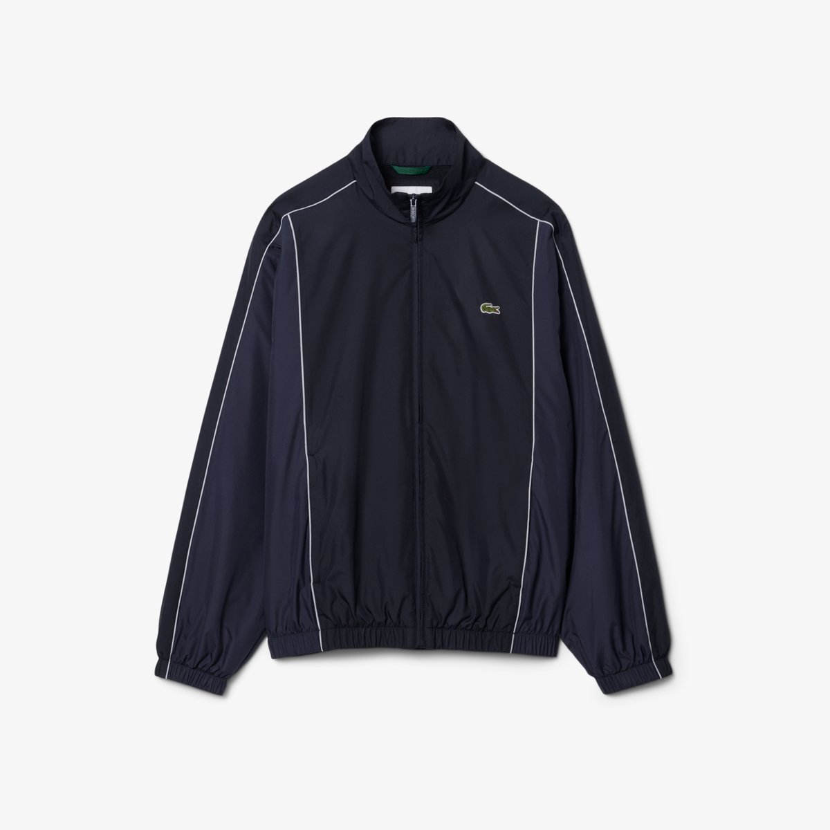 Veste de survêtement color-block déperlante noir-4ci, LACOSTE