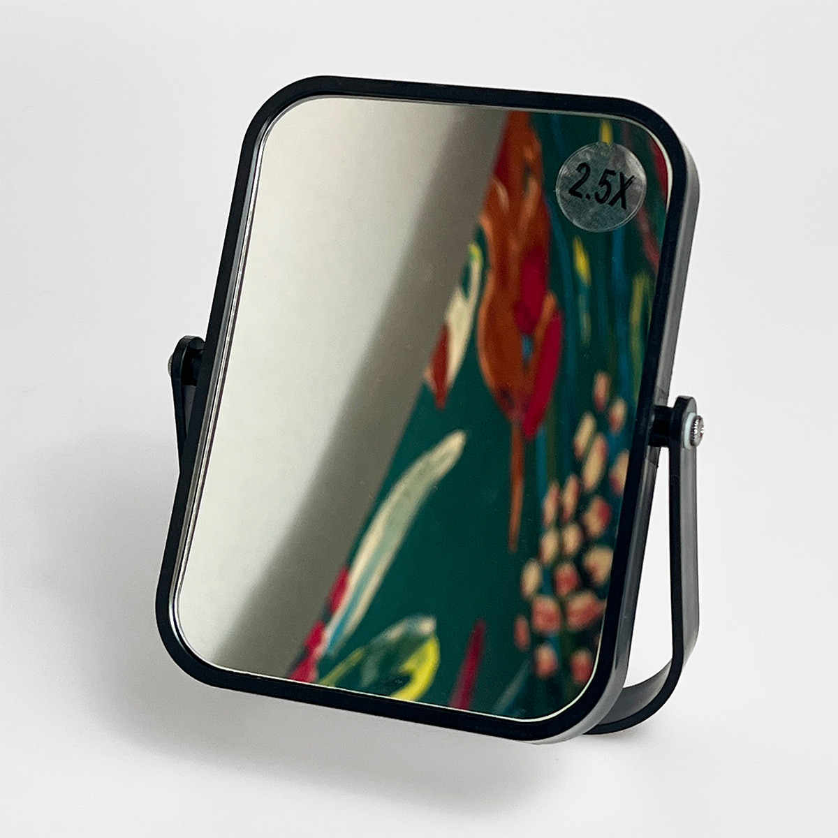 Miroir grossissant polystyrène à poser CLASSY noir, GUY LEVASSEUR