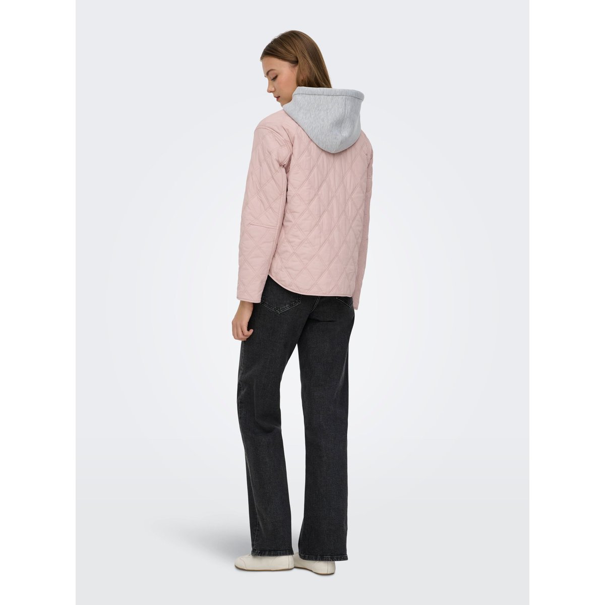 Veste Matelassée adobe rose, ONLY