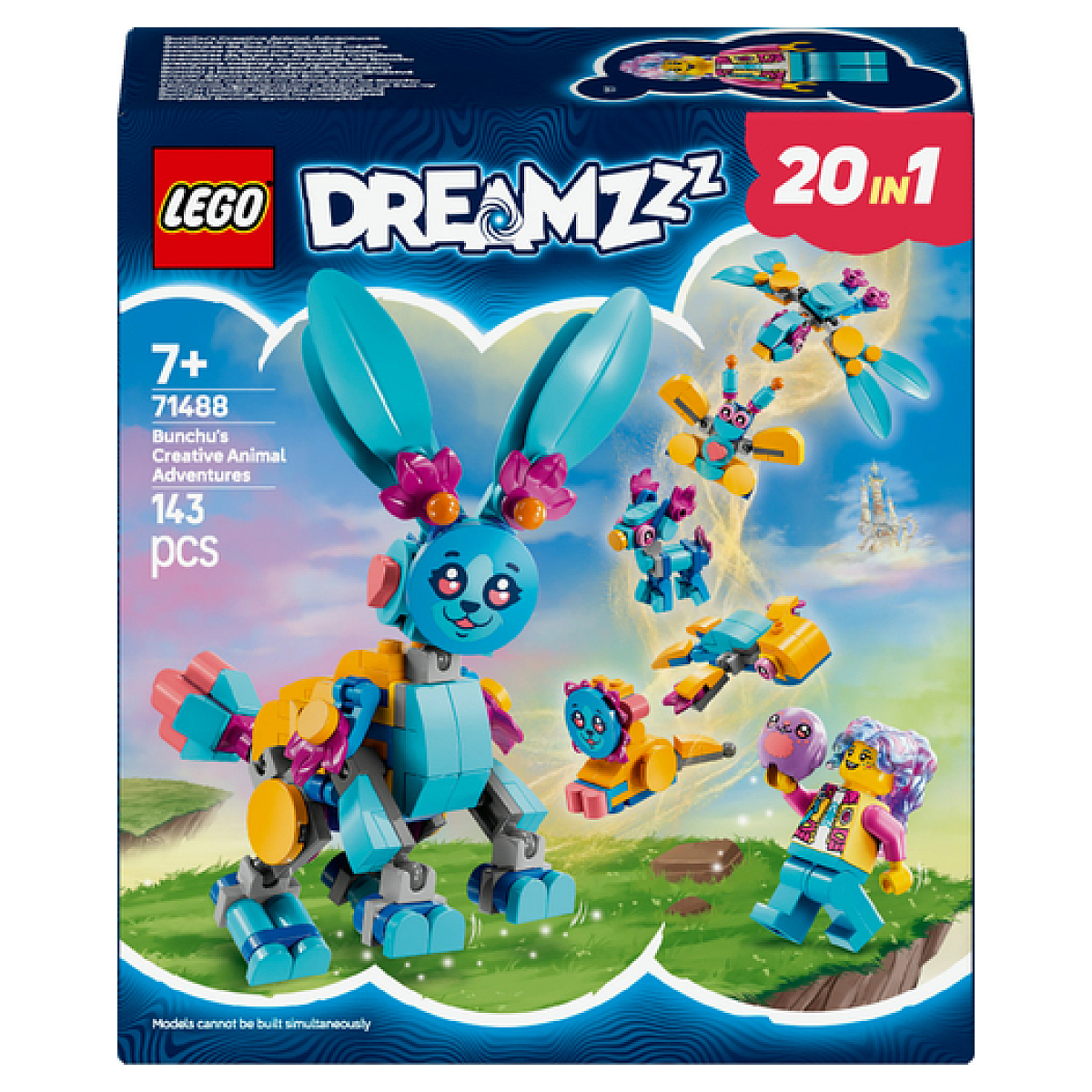 LEGO Dreamzzz - Aventures de Bunchu : animaux créatifs - 71488 couleur unique, LEGO