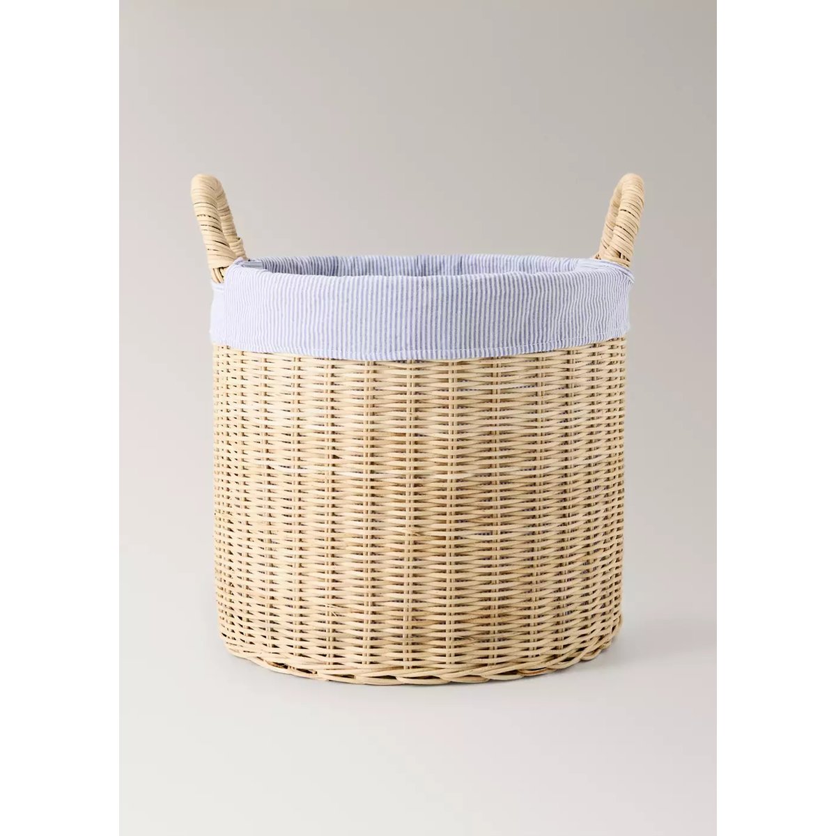 Panier en osier à anses marron, MANGO HOME