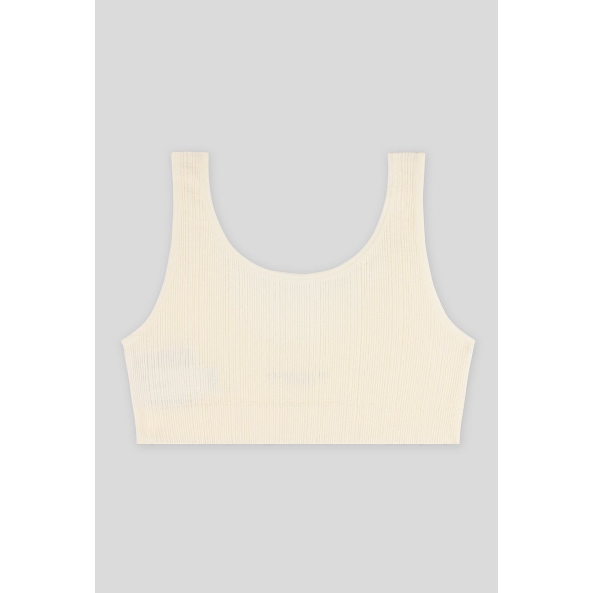 Brassière unie sans couture ecru, MONOPRIX