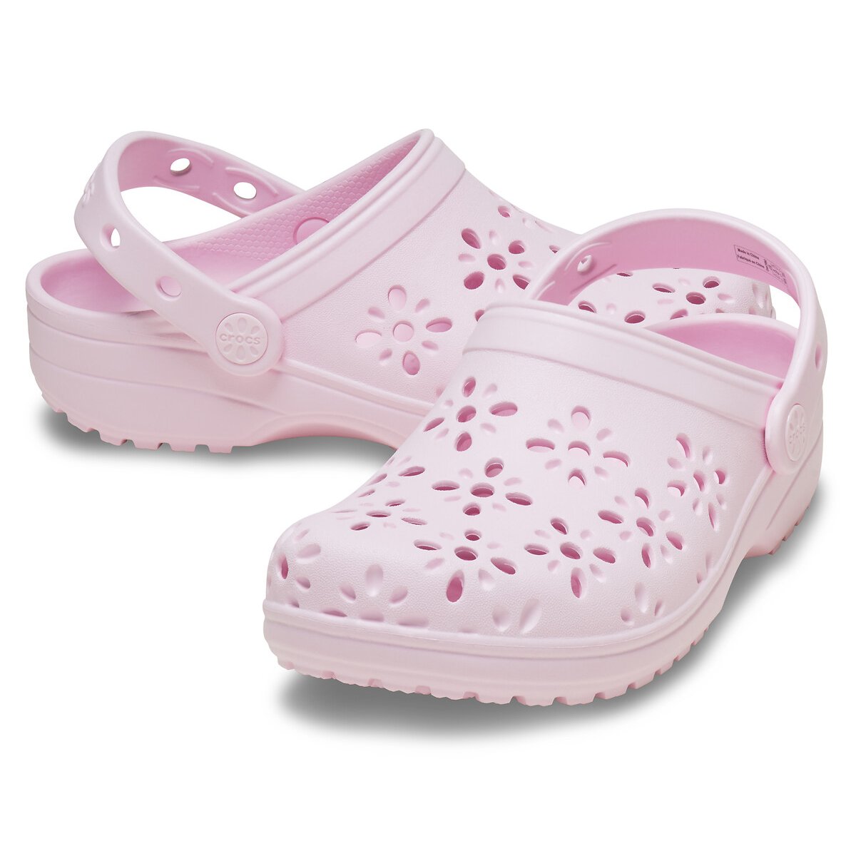 Sabots Classic Floral Cut rose pale, CROCS