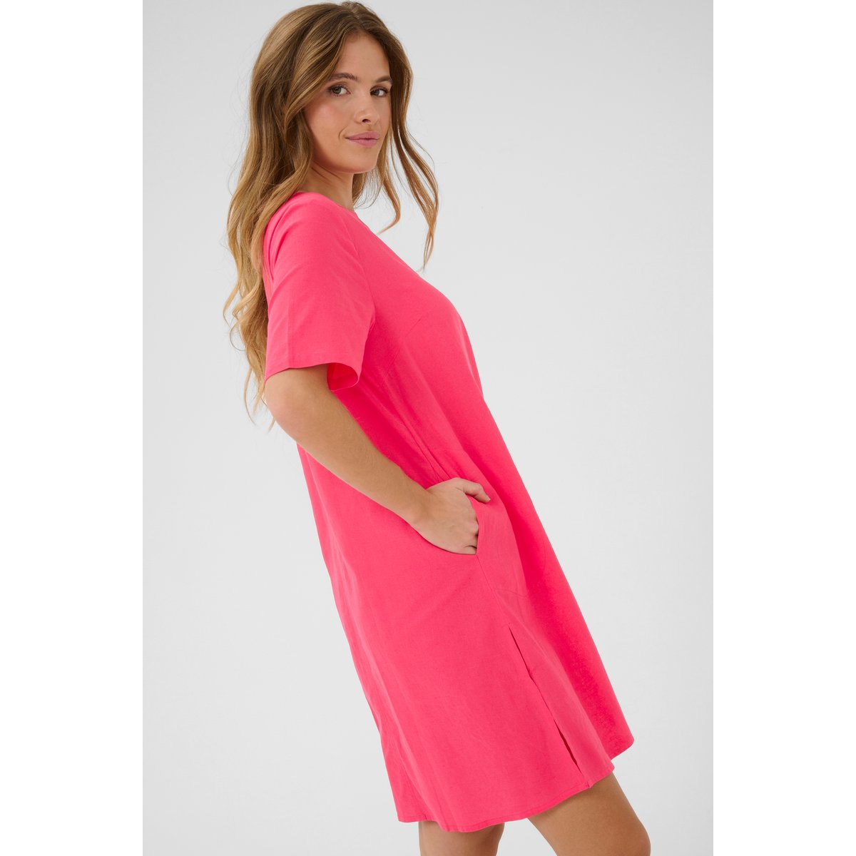 Dress rose raspberry, KAFFE