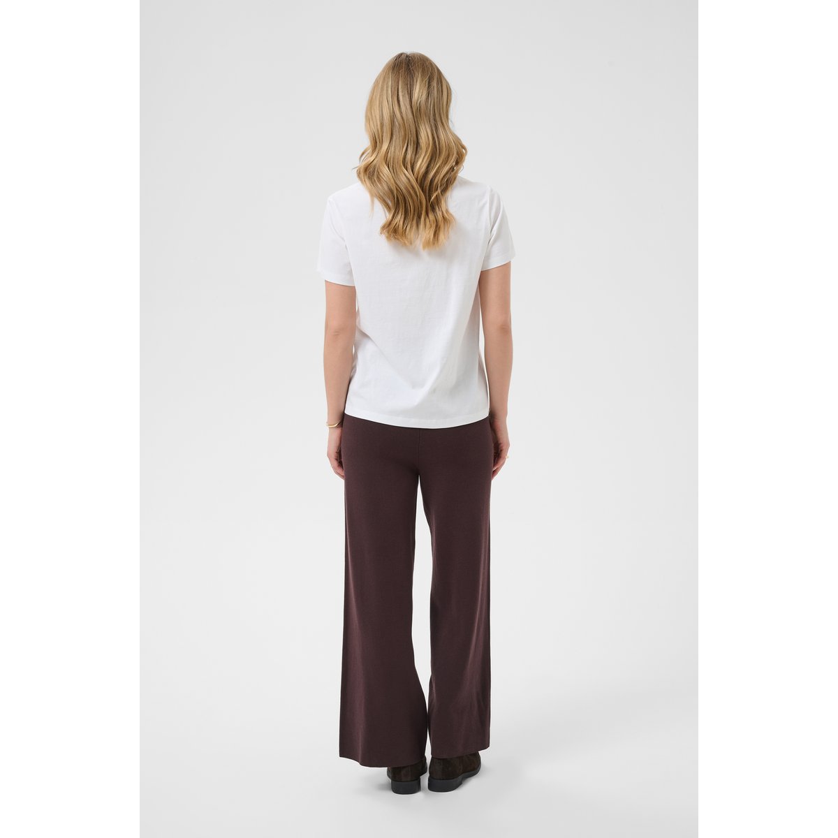 T-shirt blanc white divine, CREAM