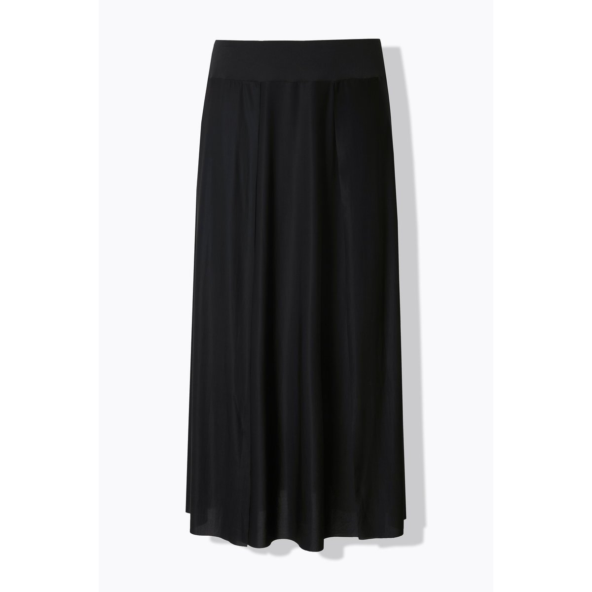 Jupe maxi extensible noir, ULLA POPKEN