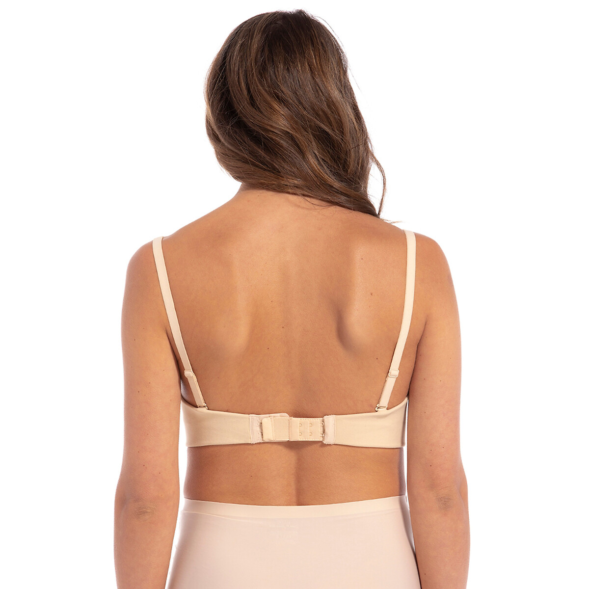 Lote de 3 extensores de soutien com colchetes branco + bege + preto, MAGIC BODYFASHION