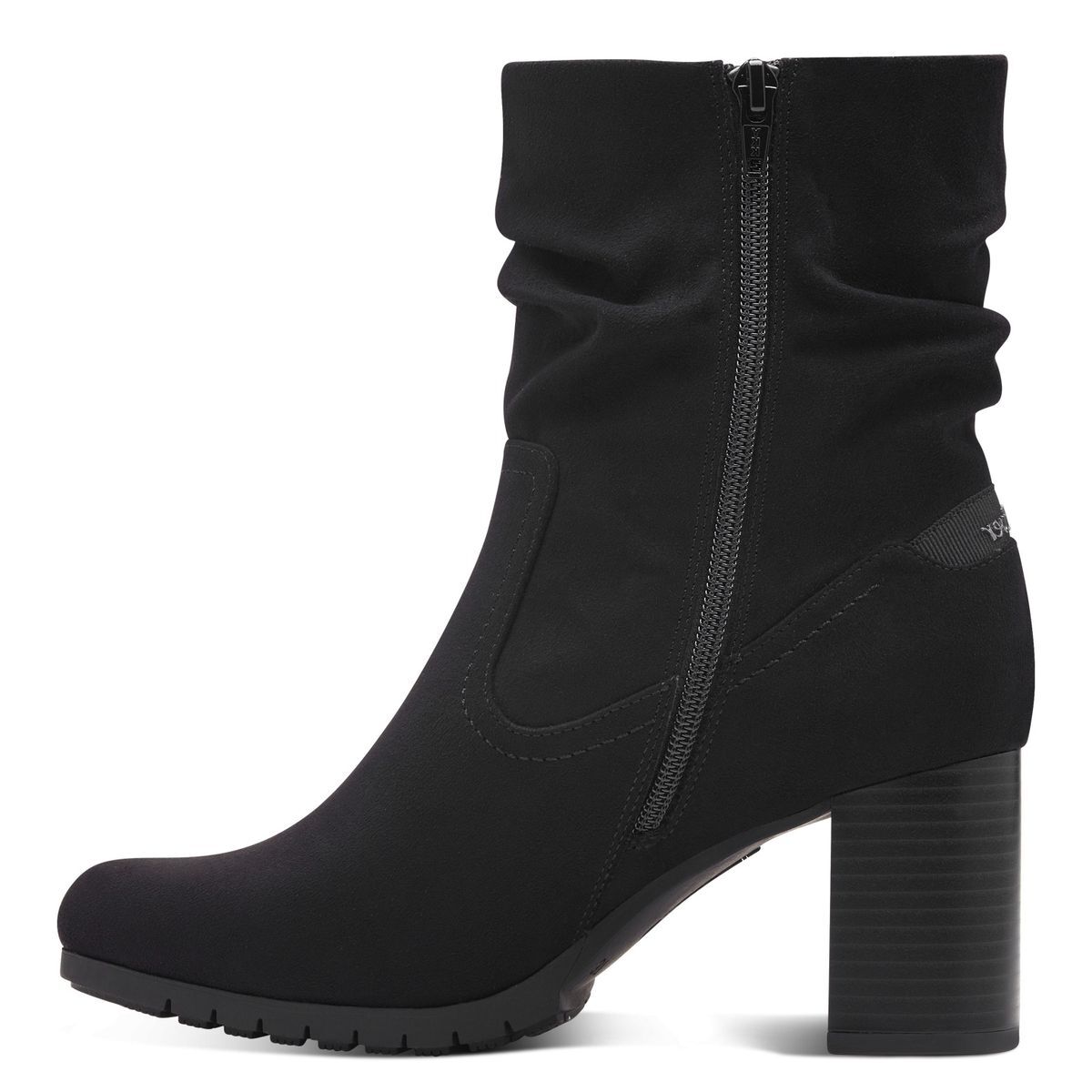 Bottine talon bloc noir, S.OLIVER