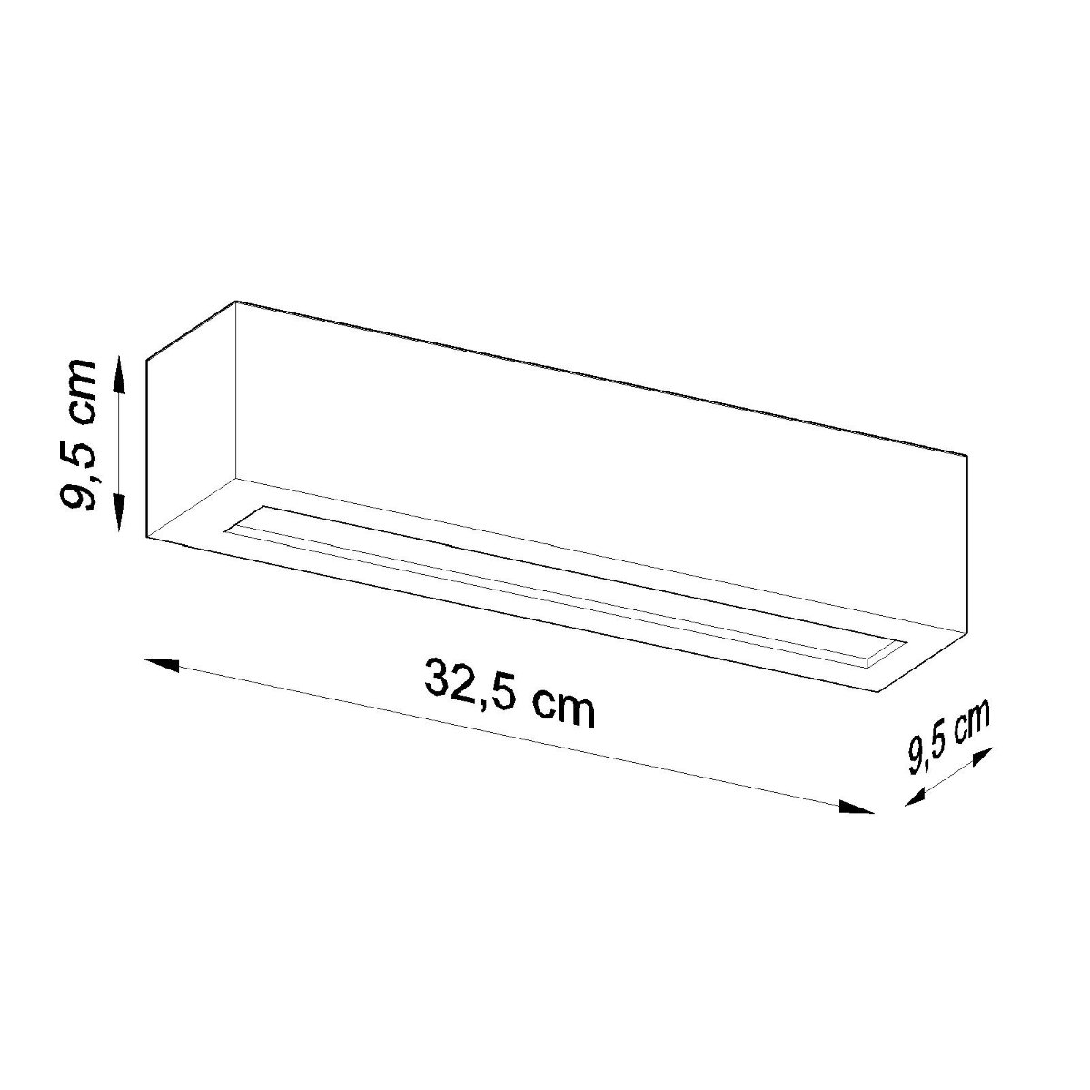 Applique Céramique Blanc E27 1 Vega blanc, EDEN