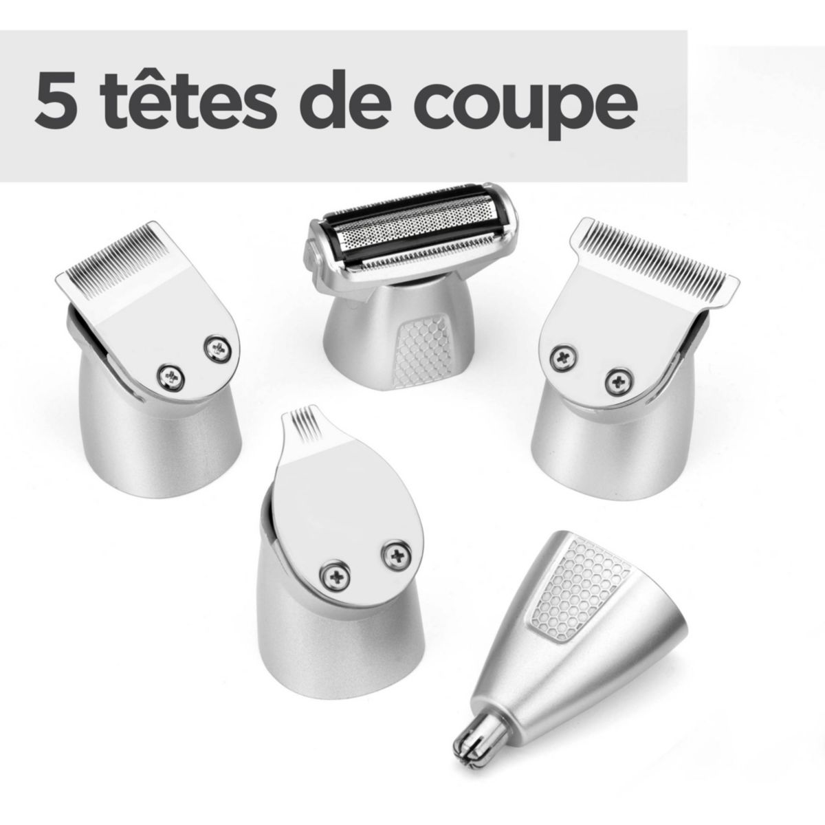 Tondeuse multi usages 11 en 1 MT812E, 4 hauteurs de coupe, précision 0,5 mm, autonomie 240 mn couleur unique, BABYLISS