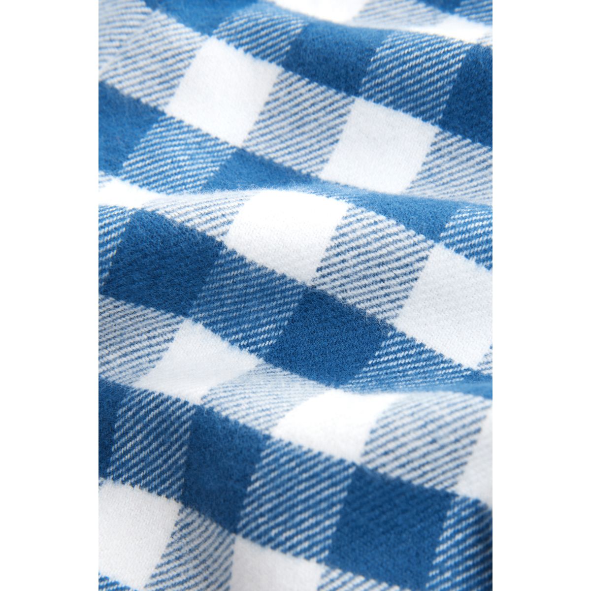 Pyjama boutonné chèque bleu/blanc, NEXT