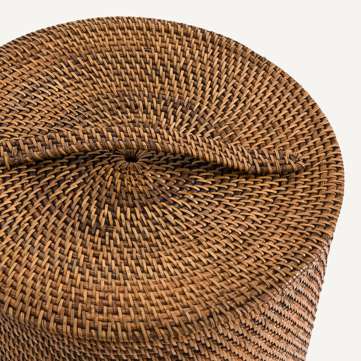 Cesto em rattan entrançado, Hampi castanho, AM.PM