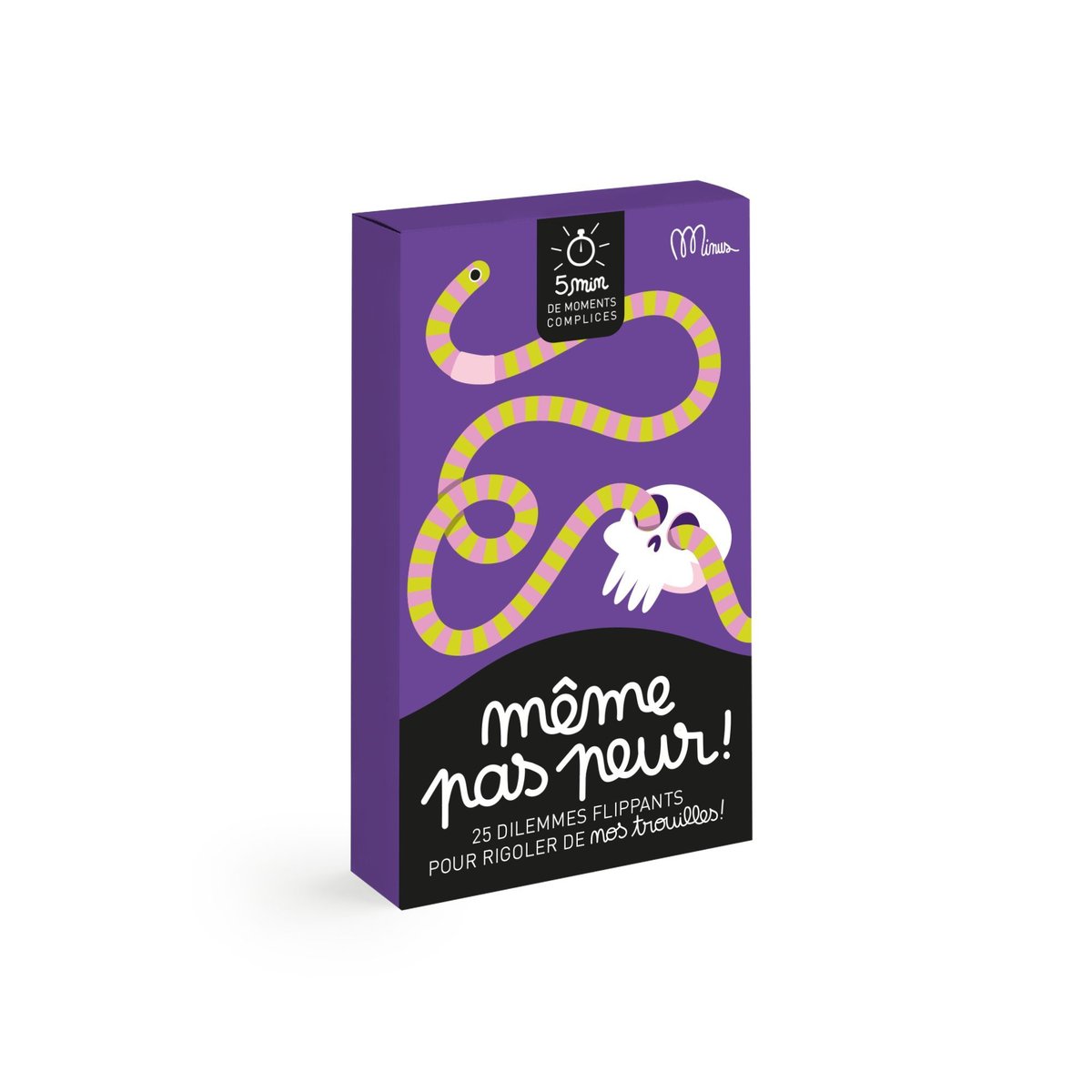 Jeu de cartes - Même pas peur ! violet, MINUS EDITIONS