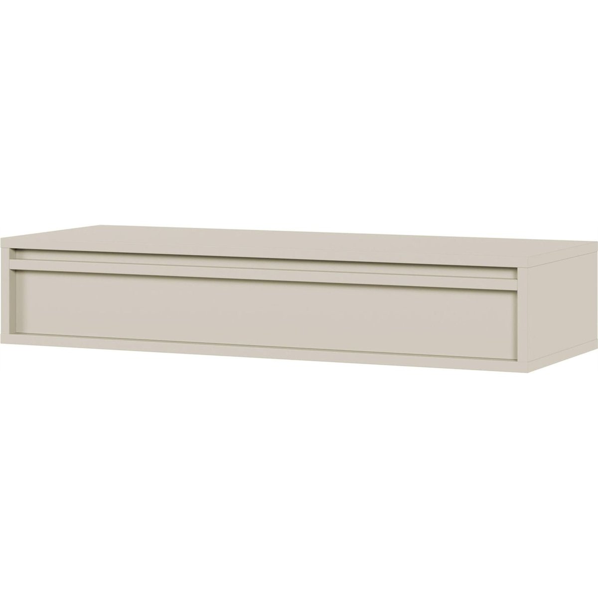 Console murale EVO avec tiroir cachemire, RECOLLECTION