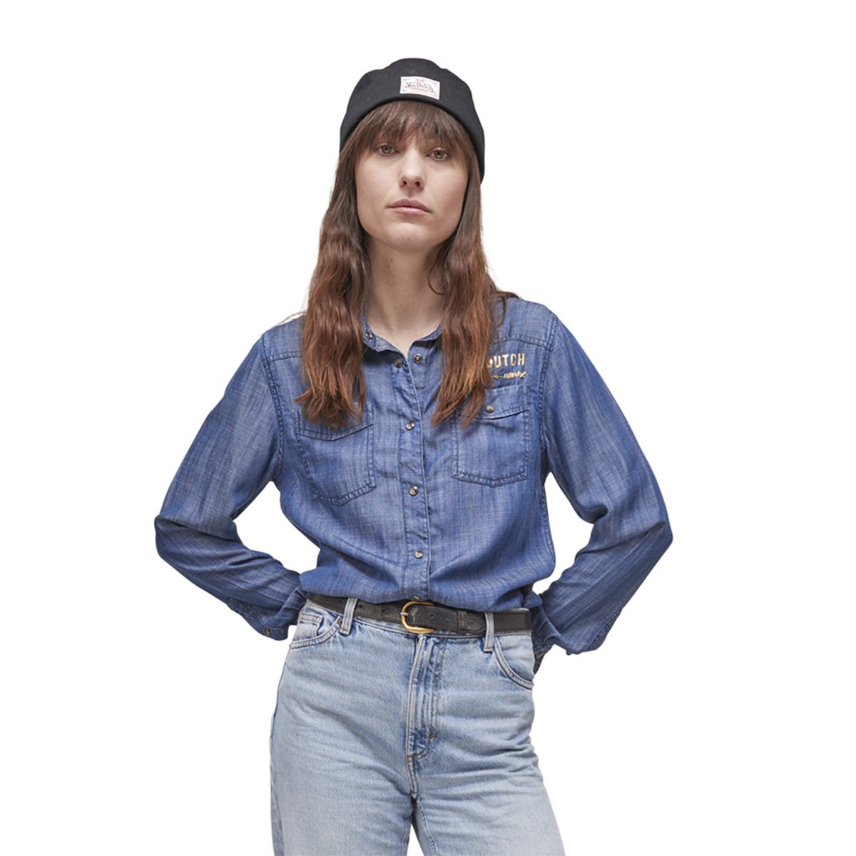 Chemise jeans Den bleu, VON DUTCH