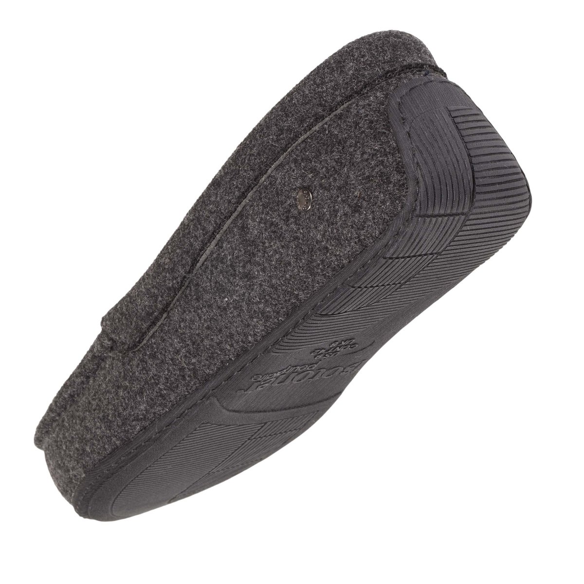 Chaussons Mocassins gris, ISOTONER