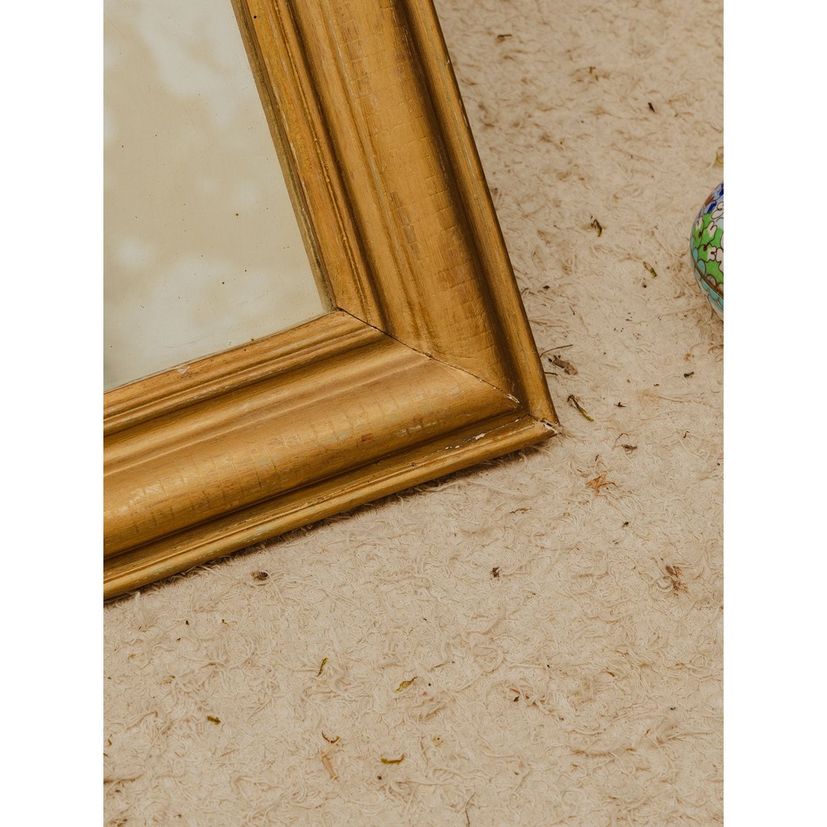 Miroir Louis-Philippe en bois doré Georges N°1499 - Bon état doré, DEBONGOUT