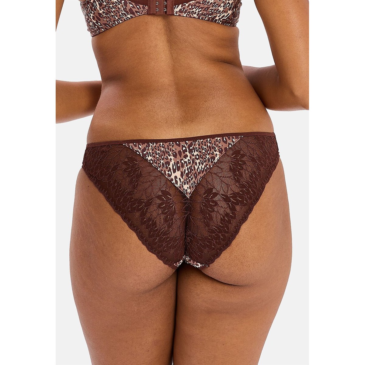 Cuecas NAIA chita chocolate, SANS COMPLEXE