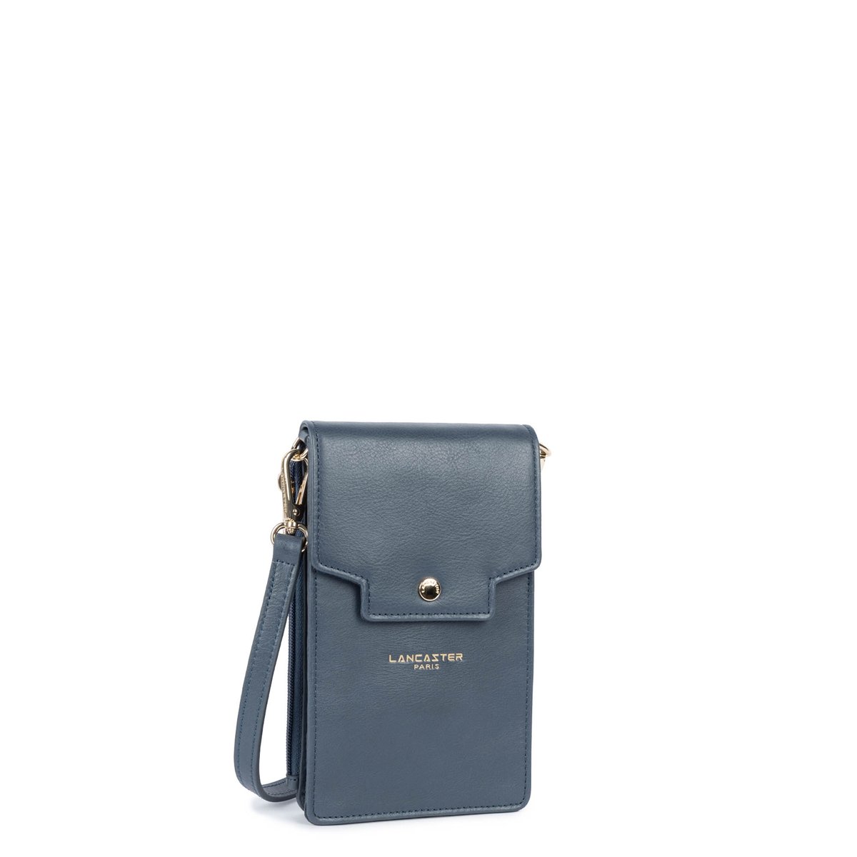 Pochette smartphone MADEMOISELLE GRACE bleu mer, LANCASTER