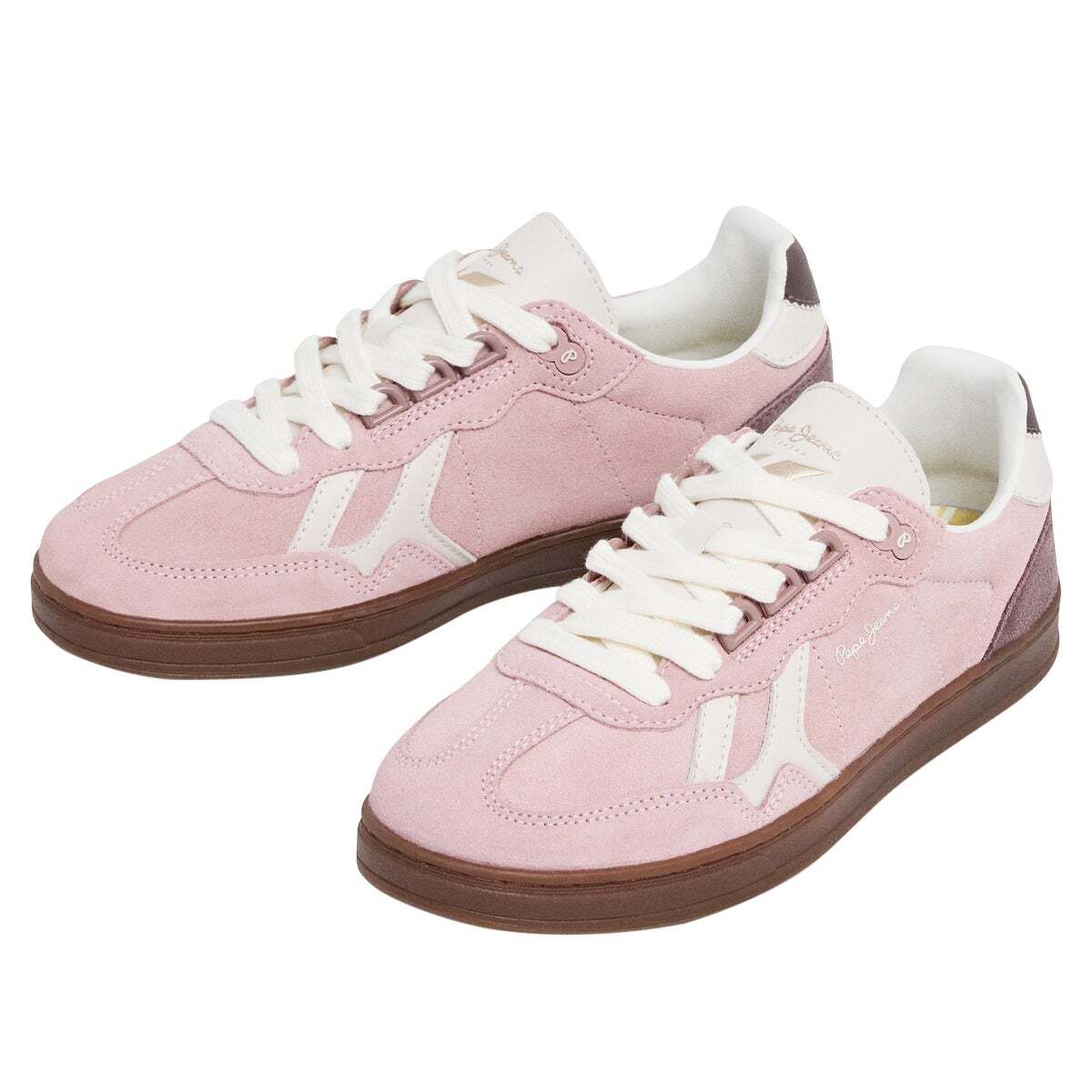 Ball - Baskets En Daim À Semelle Cupsole violet crépuscule, PEPE JEANS