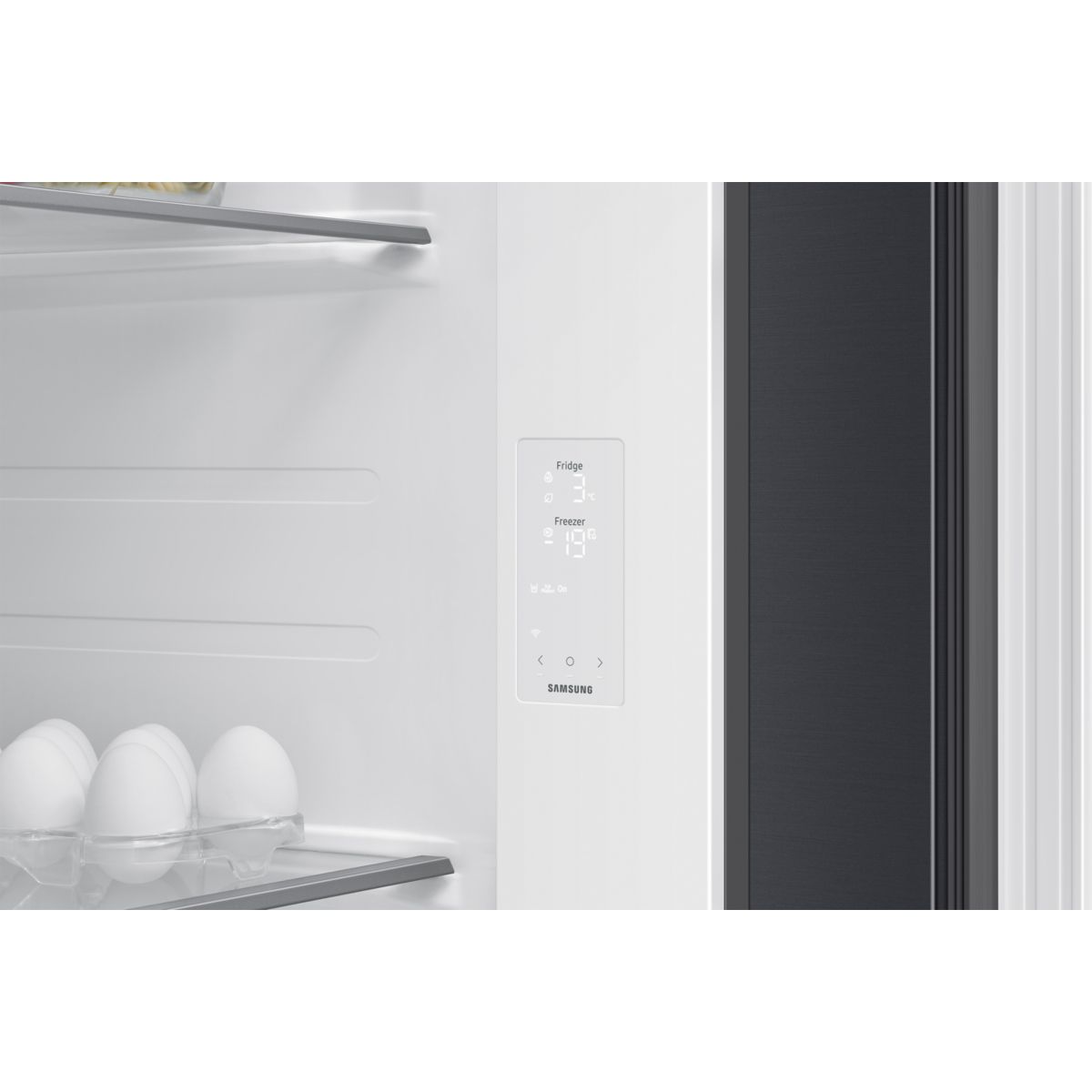 Réfrigérateur Américain RS70F64KDF noir, SAMSUNG