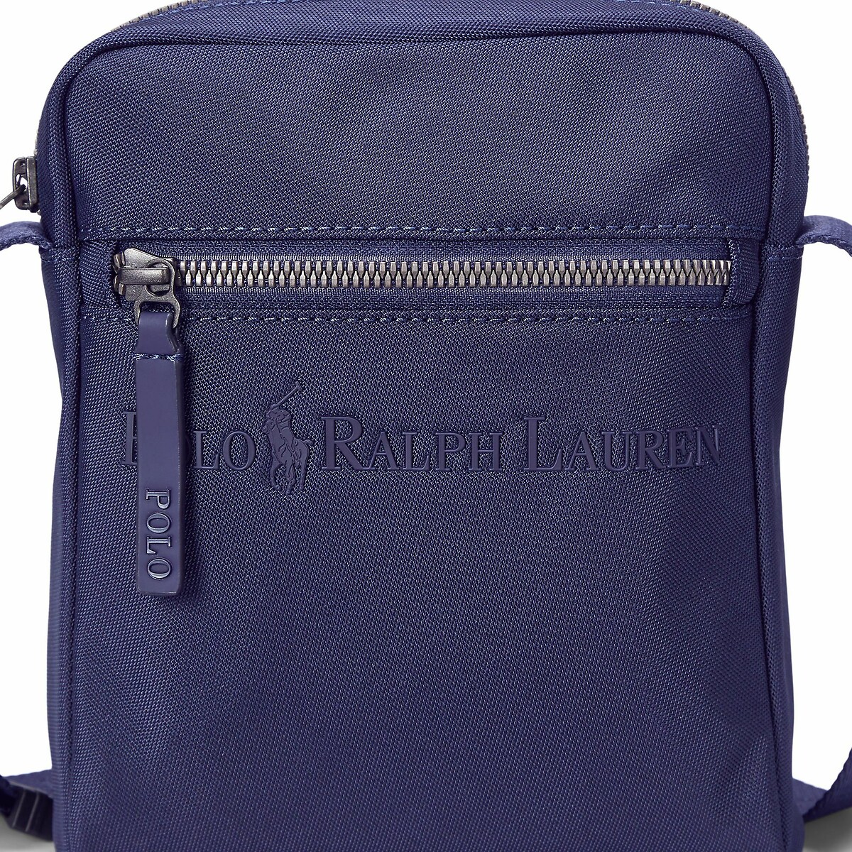 Sac à bandoulière à logo ton sur ton marine, POLO RALPH LAUREN