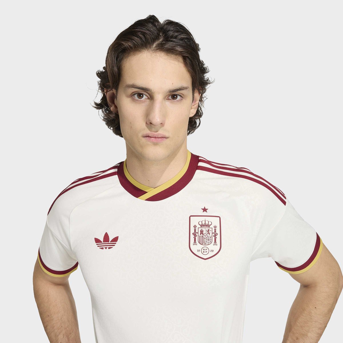 Maillot Extérieur Espagne 26 off white, adidas Performance