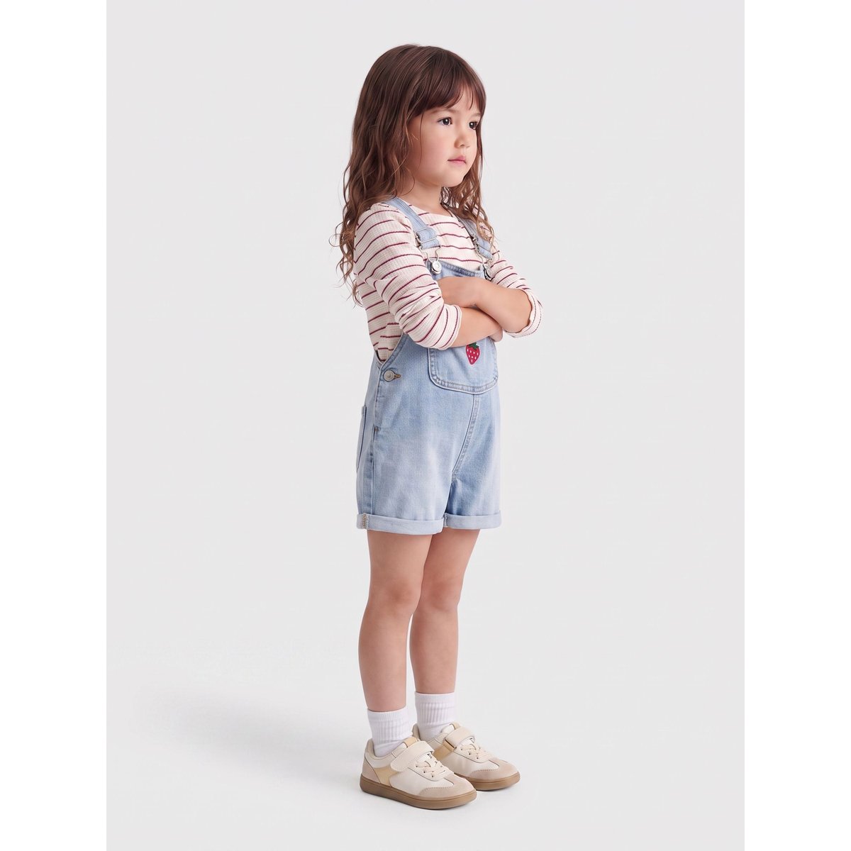 Short En Denim light blue denim, KIDS ONLY