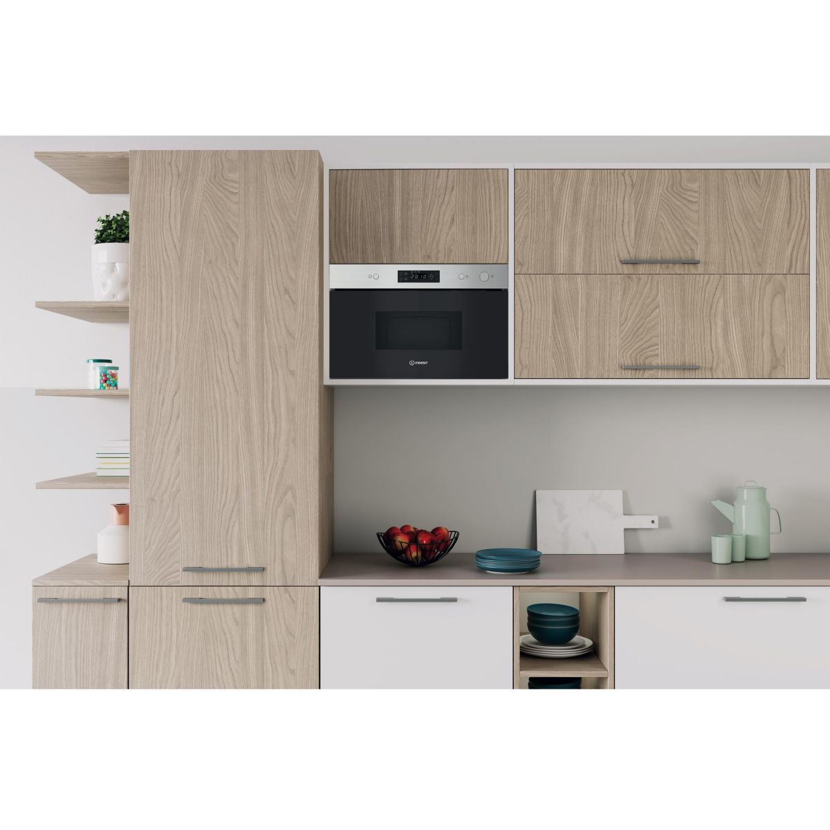 Micro ondes encastrable IMK11X inox, INDESIT