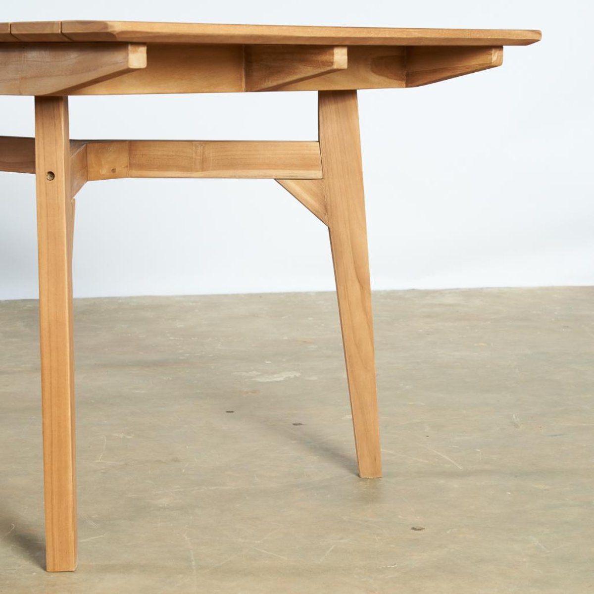 Table de jardin en teck Kino naturel, WANDA COLLECTION