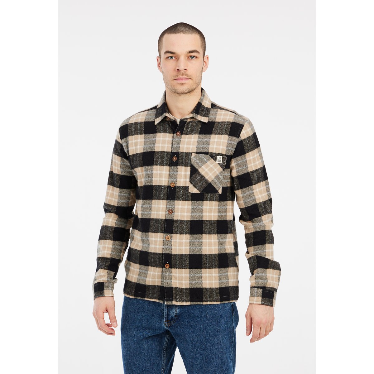 Shacket PRTTASK bamboobeige, PROTEST