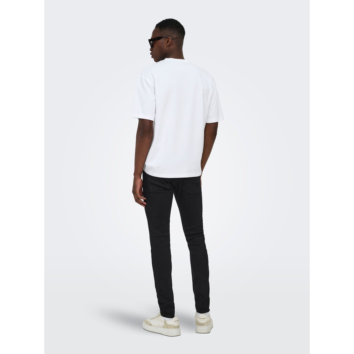 Jean Skinny black denim 1, ONLY & SONS