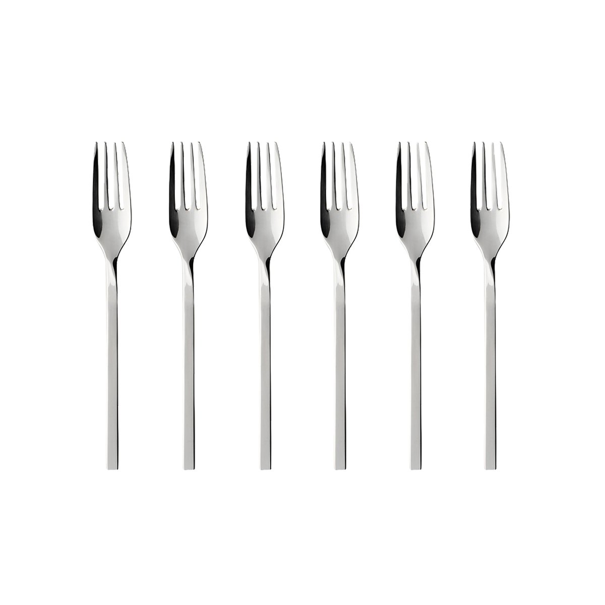 Fourchette À Gâteaux, 6 Pièces NEWWAVE stainless steel, VILLEROY & BOCH