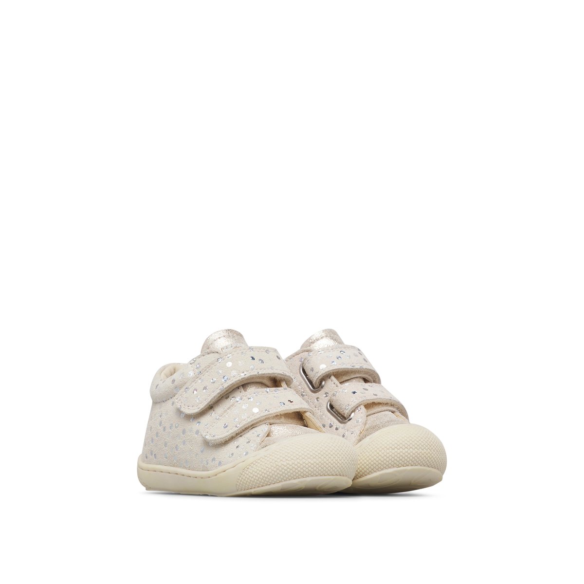Chaussures premiers pas en suède COCOON VL platine-, NATURINO