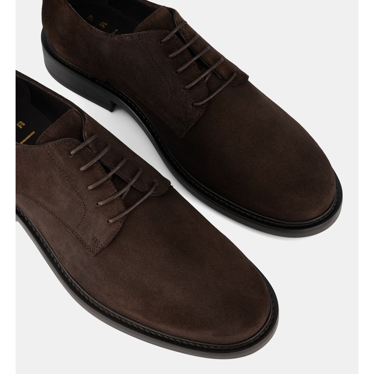 Derbies orlando cuir lisse ou velours marron, COMPTOIR GL