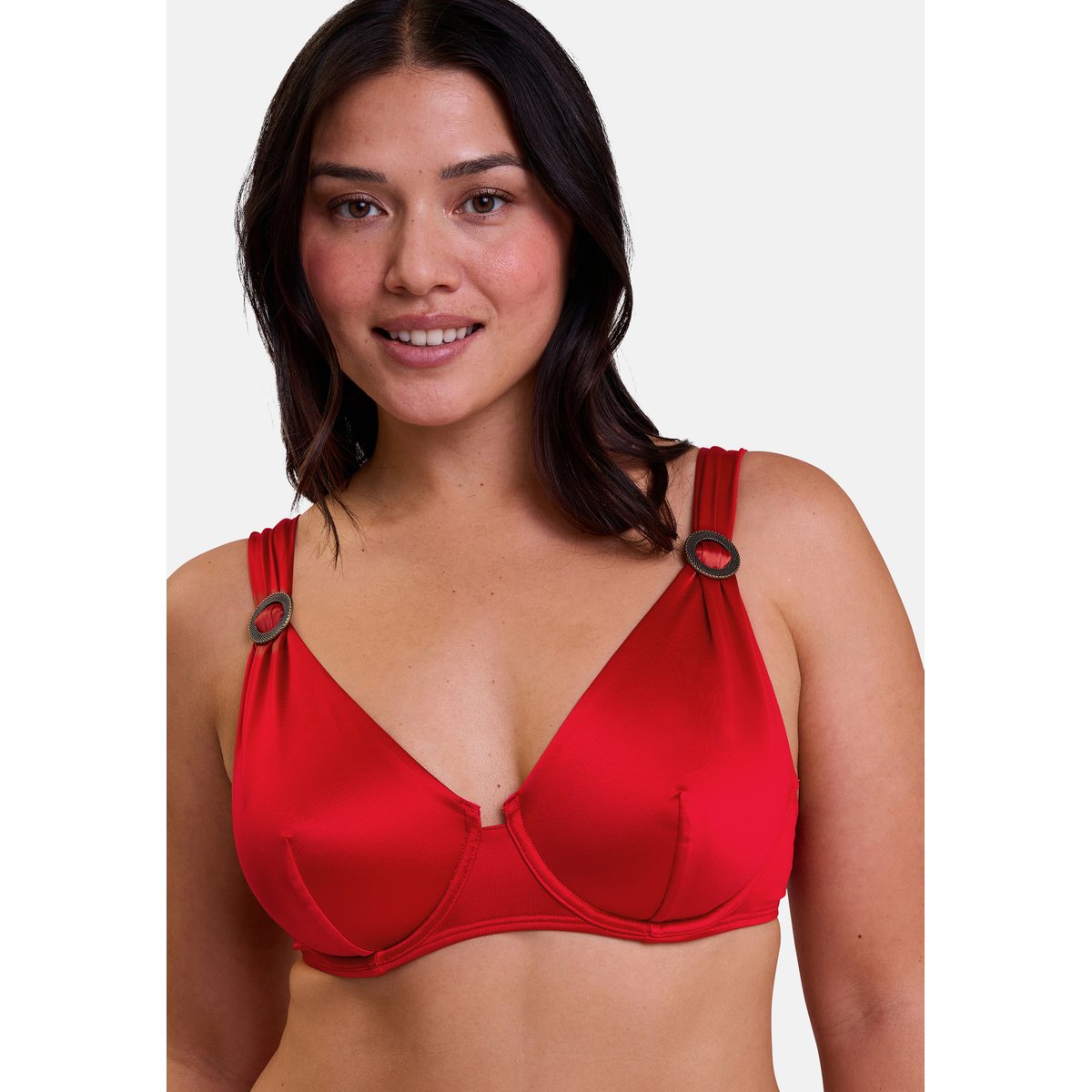 Haut de maillot de bain MAUI ocre, SANS COMPLEXE