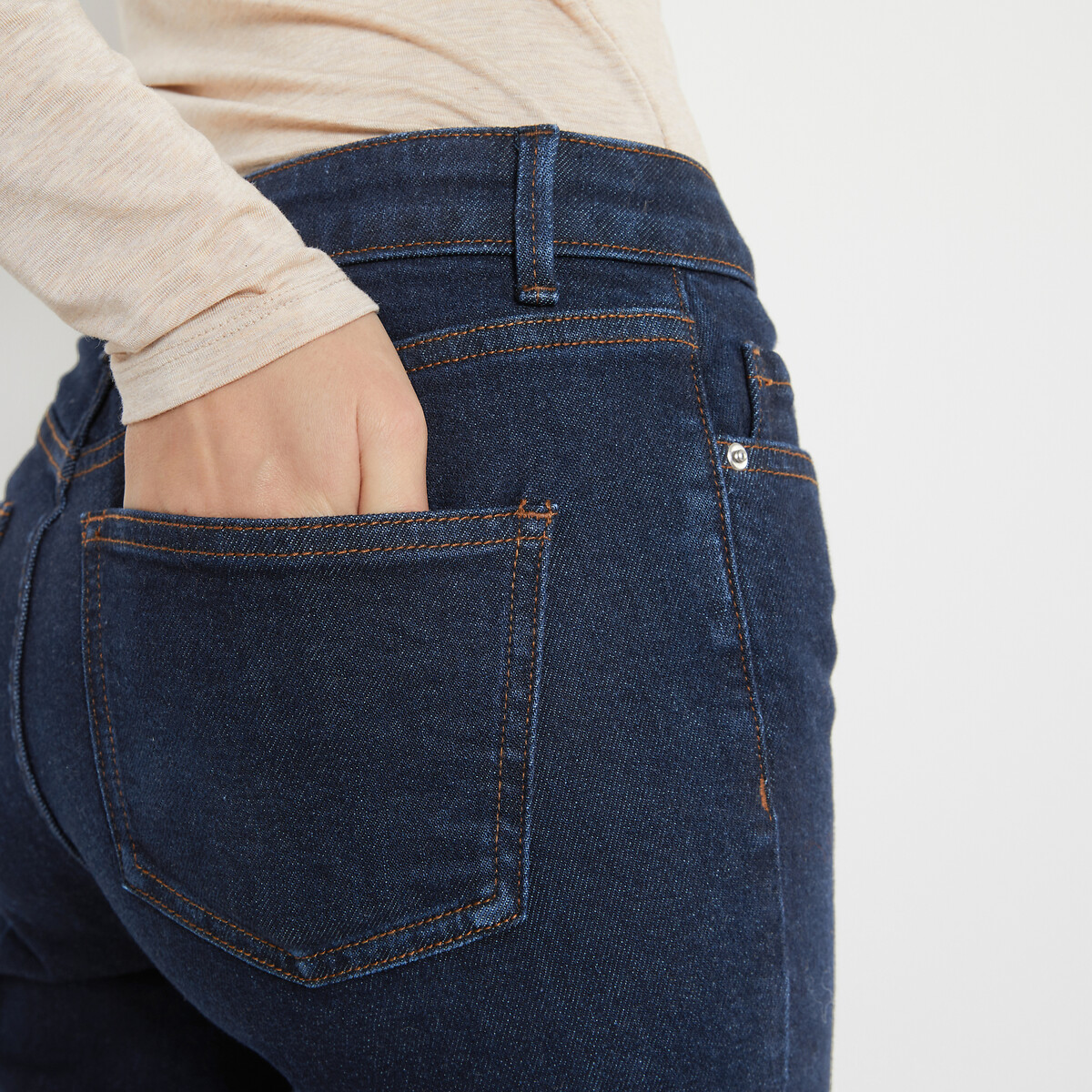 Jeans slim azul brut, LA REDOUTE COLLECTIONS