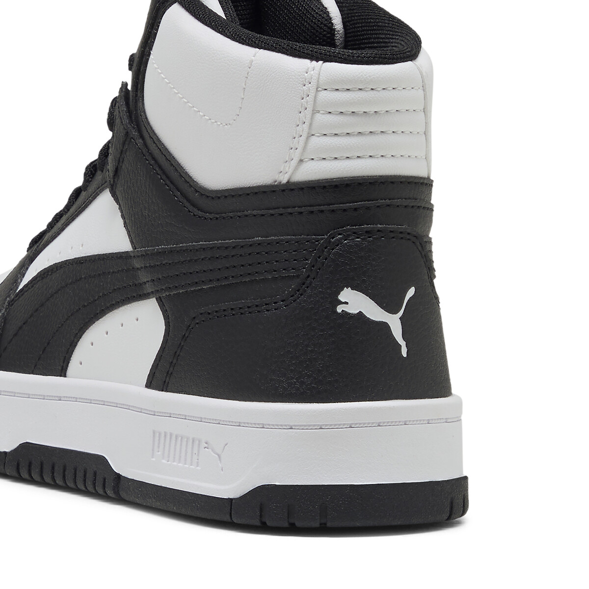 Baskets montantes Rebound Slam Mid blanc/noir, PUMA
