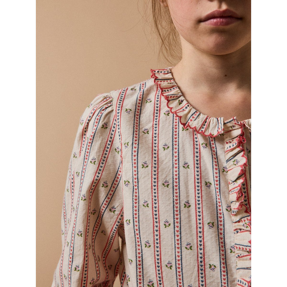 Blouse imprimée imprimé marine, CYRILLUS