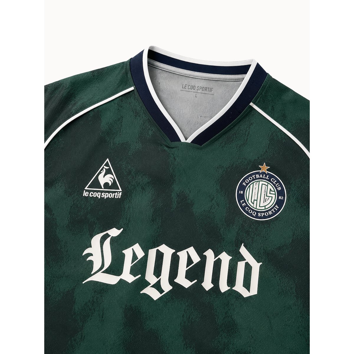 Maillot de foot JERSEY khaki jersey/asblue, LE COQ SPORTIF