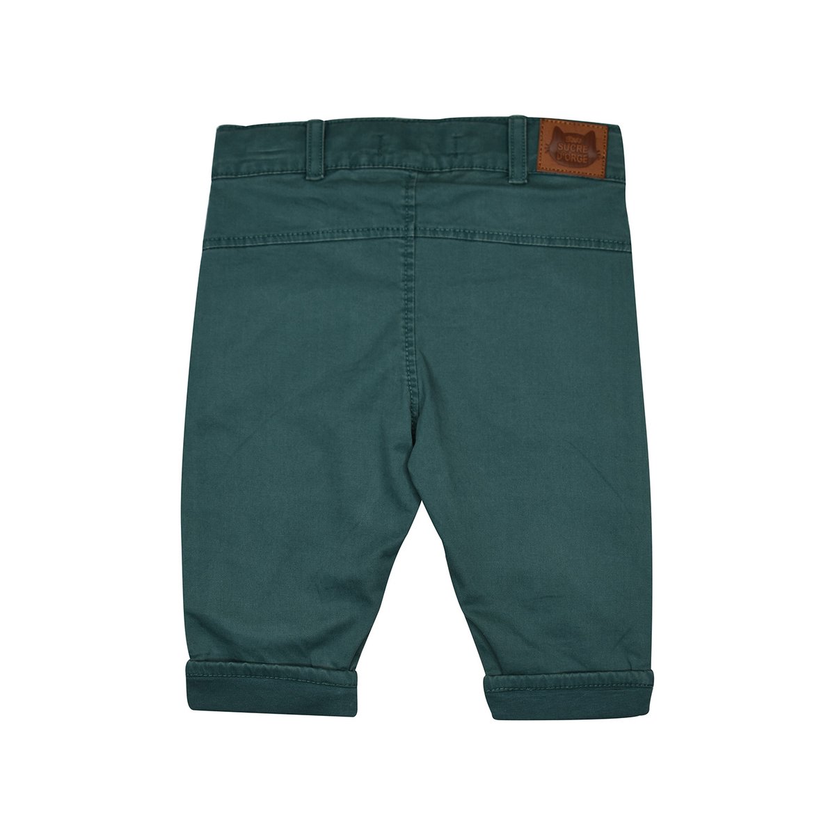 Tshirt pantalon ina maille bebe blanc, SUCRE D'ORGE